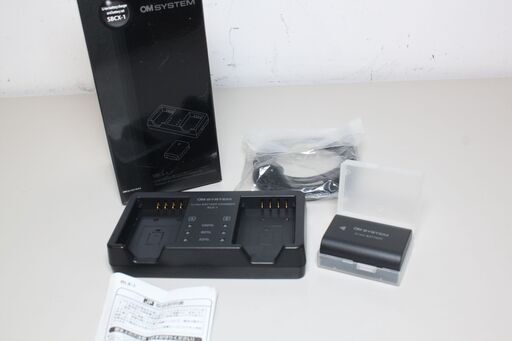 OM SYSTEM/リチウムイオン充電池 充電器セット/SBCX-1 ⑥