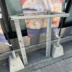 洗濯機に付ける乾燥機置き場ラック