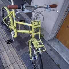 MarkRosa.mini[マークローザ ミニ]20吋 ミニベロ(小径車) アルミ/7speed/シトロンイエローの画像