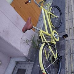 MarkRosa.mini[マークローザ ミニ]20吋 ミニベロ(小径車) アルミ/7speed/シトロンイエローの画像