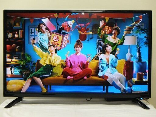 【自社配送は札幌市内限定】GRANPLE/グランプレ 32V型地上波・BS・CSデジタル液晶テレビ TV-21-T013 ダブルチューナー搭載 2018年製 動作OK 中古【USED】