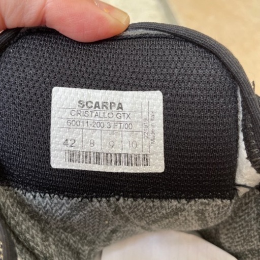 Scarpa Cristallo gtx
