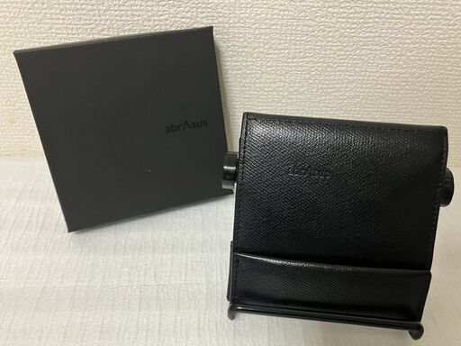 【美品中古財布】ABRASUS　折り畳み財布