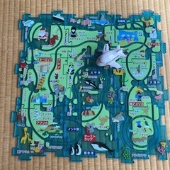 JAL ワールドパズル　電池式　飛行機