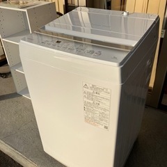 【引取】2023年製 東芝 TOSHIBA 洗濯機 5kg AW-5GA2(W) 動作確認済み