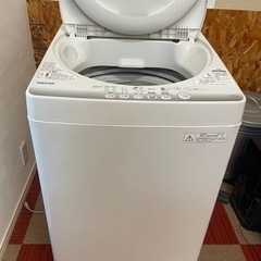 【お譲り先決定】TOSHIBA 洗濯機　　　の画像