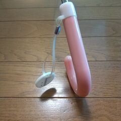 キッズ 水色 カサ 傘 女の子 ウサギ リボン 幼稚園 幼児の画像