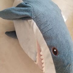 ★IKEAのサメ★ぬいぐるみ★整形済み★抱き枕★の画像