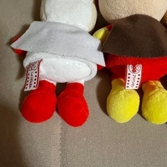 ぷりちぃビーンズ　アンパンマンぬいぐるみ　4点セットの画像