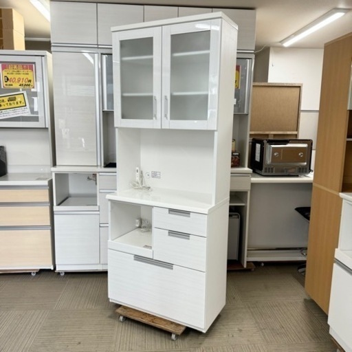超美品‼️】定価41,040円♪ ニトリ 80cm幅キッチンボード(ダリア