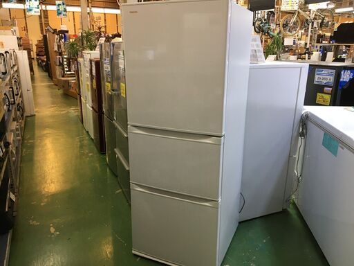 【愛品館八千代店】保証充実　TOSHIBA　2019年製330L　3ドア冷凍冷蔵庫　GR-R33S