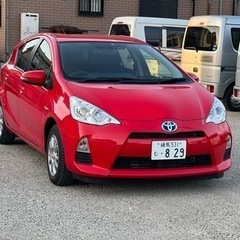トヨタ　アクアS 平成26年　走行距離5万キロ　車検7年2月