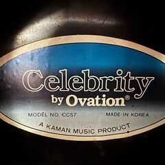 Ovation Celebrity CC57（中古）【ハードケース付】の画像