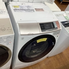ドラム式洗濯機乾燥機　HITACHI BDーT6001Ｌ　10.0kg 2017年製　輸送ボルト