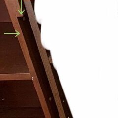 本棚　収納棚　高さ145  幅35 奥行き30の画像