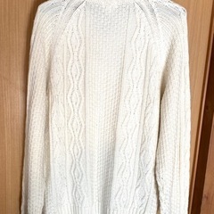 【ほぼ未使用】UNIQLO春ニット メンズXL の画像