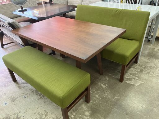 シギヤマ家具 ダイニング３点セット ベンチタイプ  No.923● ※現金、クレジット、スマホ決済対応※