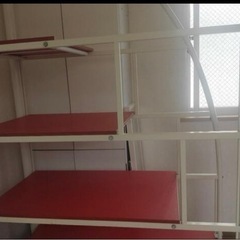 家具 ベッド 二段ベッドの画像