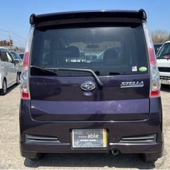 【支払総額14.8万円】ステラカスタムRS車検令和6年12月6万キロ機関良好スーパーチャージャー内外装良好の画像