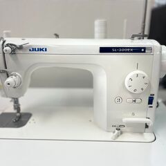 JUKI SL-300EX 職業用本縫いミシン★美品・完動中古品★専用台付き