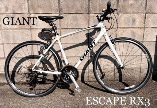 【売却先決定済み】GIANT エスケープ ESCAPE RX3 2012 M 500mm 取説あり