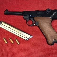 絶版MGC　ルガーP-08　純正カート3発　元箱付 未発火？　最終値下げの画像