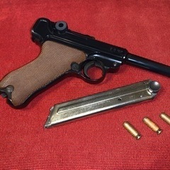 絶版MGC　ルガーP-08　純正カート3発　元箱付 未発火？　最終値下げの画像