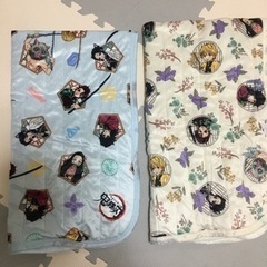 鬼滅の刃　ベビー敷きパッド冬用　暖かい