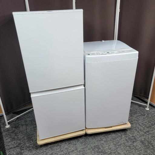 ‍♂️h060331売約済み‼️配送設置は無料‼️最新2022年製✨ホワイトインテリア✨AQUA 家電セット
