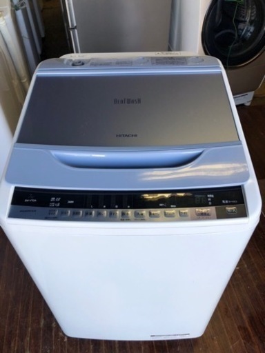 北九州市内保証無料　保証付き　日立 HITACHI BW-V70A A [ビートウォッシュ 全自動洗濯機 （7kg） ブルー]