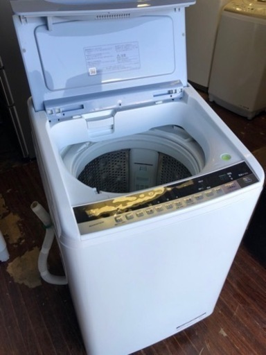 北九州市内保証無料　保証付き　日立 HITACHI BW-V70A A [ビートウォッシュ 全自動洗濯機 （7kg） ブルー]