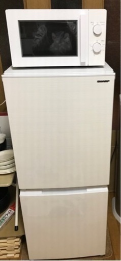 冷蔵庫と電子レンジセット⭐️
