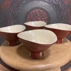 ⭕️値引きしました‼️【現代　和　食器　小皿】【4点セット】【ギ...