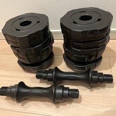 【受渡し予定者決定】ダンベル（10kg×2）