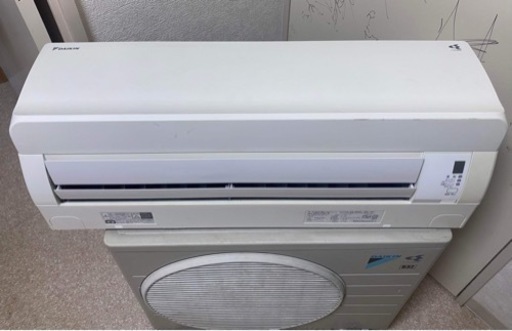 エアコン本体＋工事　合計37000円