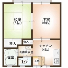 【家賃3.7万円／敷金・礼金・仲介手数料ゼロ！】初期費用をグッと抑えたい方へ！那須塩原市下永田の2DKアパート - 不動産