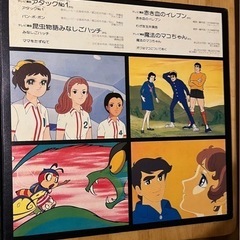 テレビ漫画主題歌集LPレコードの画像