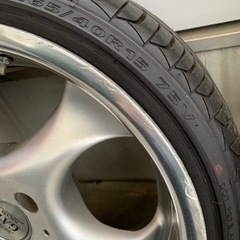 車のパーツ タイヤ、ホイールの画像