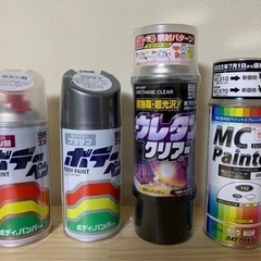 【お渡し先決定】バイク塗装スプレーセットの画像