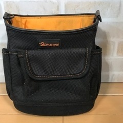 【工具】【安全帯】FUJIYA 電工バック 工具袋 腰袋