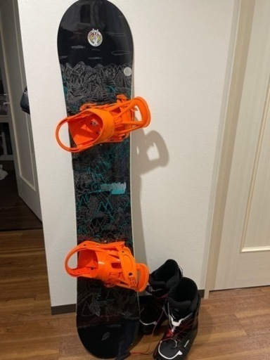【決まりました】スノーボード　ビンディング　ブーツ　ケース　4点セット②