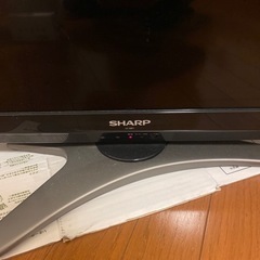 SHARP  液晶カラーテレビの画像