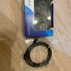 ps4 純正ワイヤレスコントローラー ケーブル付 【取引先決定】