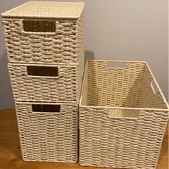 ニトリ　バケットライラ　4点セット