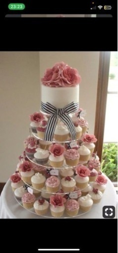 アクリルケーキスタンド