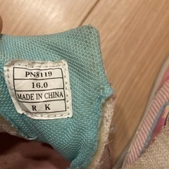 子供用スニーカー 16cm スヌーピーの画像