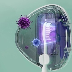新品　UV 除菌　紫外線  殺菌   オーラルケア 歯周病　歯ブラシ　ケース　歯ブラシケース　除菌ケース 充電式 歯ブラシ除菌の画像
