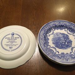 Spode The Blue Room Collection "Seasons" 27センチ　ディナー用皿5枚組