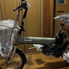 取引中/パナソニック　電動アシスト自転車　新品未使用