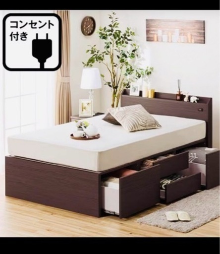 家具 ベッド ダブルベッド